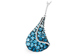 A205-68770: NECK 4.81 BLUE TOPAZ 4.94 TGW