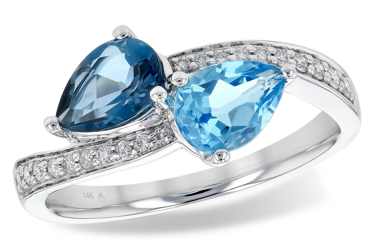 A208-43325: LDS RG 1.52 BLUE TOPAZ 1.66 TGW
