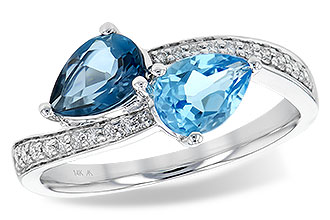 A208-43325: LDS RG 1.52 BLUE TOPAZ 1.66 TGW