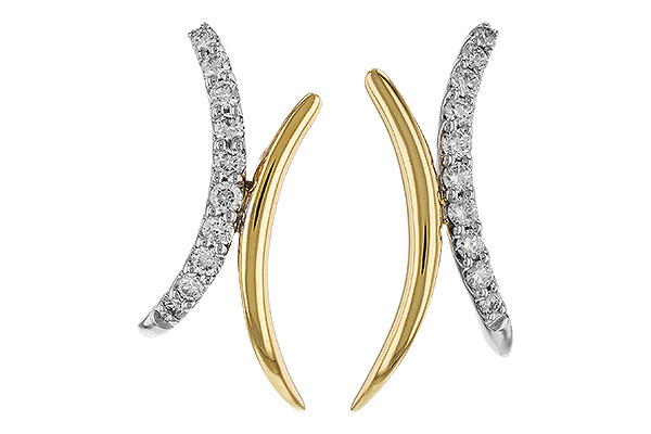 A292-96070: EARRINGS .15 TW