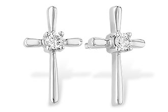 B202-04243: EARRINGS .04 TW