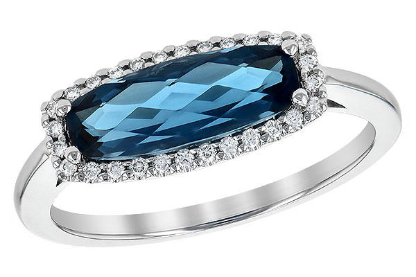 B208-41534: LDS RG 1.79 LONDON BLUE TOPAZ 1.90 TGW