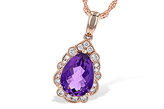 B208-44207: NECKLACE 1.53 AMETHYST 1.68 TGW (10x7 PS)