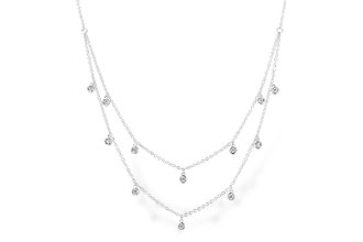 B292-01534: NECKLACE .22 TW (18 INCHES)