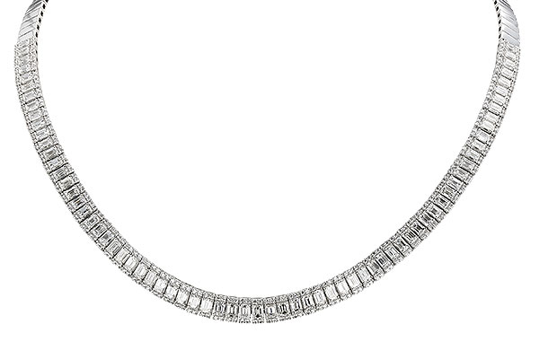 B292-07825: NECKLACE 9.26 E.C. 11.00 TW (16")