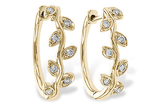 B292-93334: EARRINGS .25 TW
