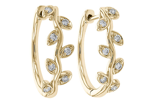 B292-93334: EARRINGS .25 TW