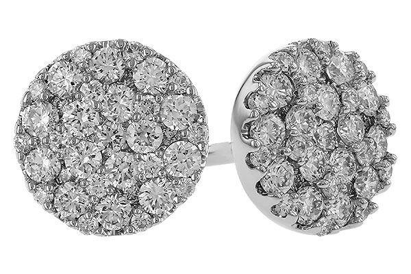 B292-95152: EARRINGS .50 TW