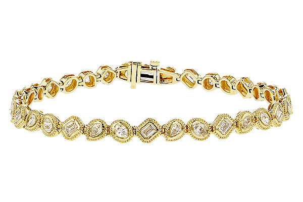 B292-98798: BRACELET 2.15 TW FANCY CUT DIAMONDS