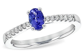 C208-44188: LDS RG .47 TANZANITE .62 TGW