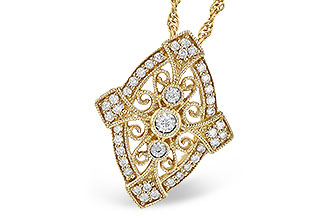 C291-10616: NECKLACE .20 TW