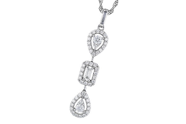 C291-17834: NECK .04 BAGUETTE .36 TW