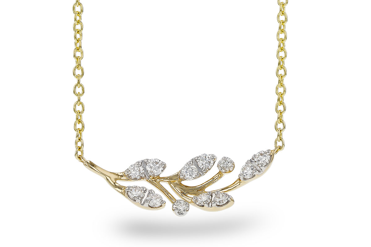 C292-94188: NECKLACE .32 TW