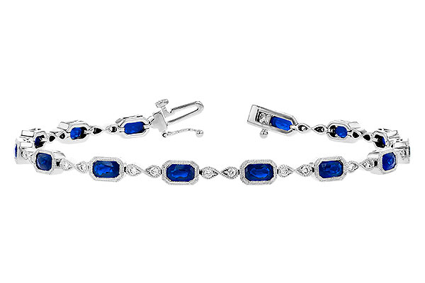 D291-12452: BRACELET 4.00 SAPP 4.32 TGW