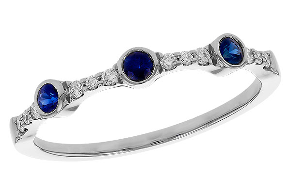 D292-94225: LDS WED RG .16 SAPPHIRE .25 TGW