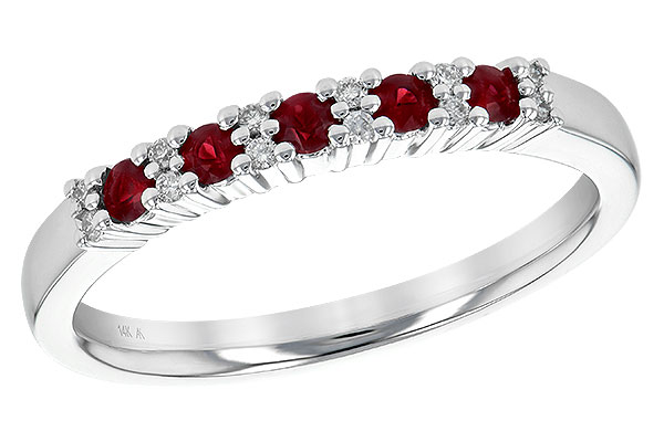 F208-37906: LDS WED RG .22 RUBY .29 TGW