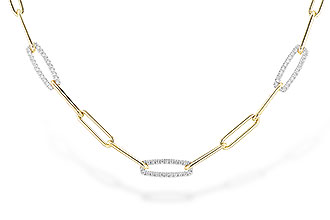 F292-00634: NECKLACE .75 TW (17 INCHES)