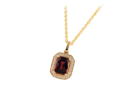 G205-66088: NECK 1.93 GARNET 2.04 TGW