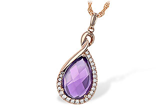 G207-54270: NECK 3.91 AMETHYST 4.10 TGW