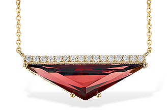 G208-42415: NECK 2.85 GARNET 2.95 TGW