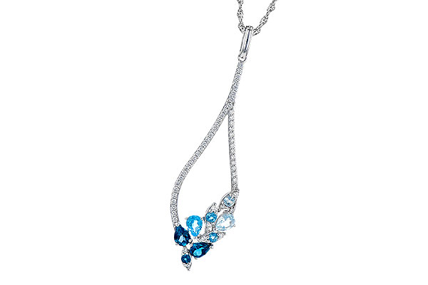 G291-13315: NECK .82 BLUE TOPAZ 1.05 TGW