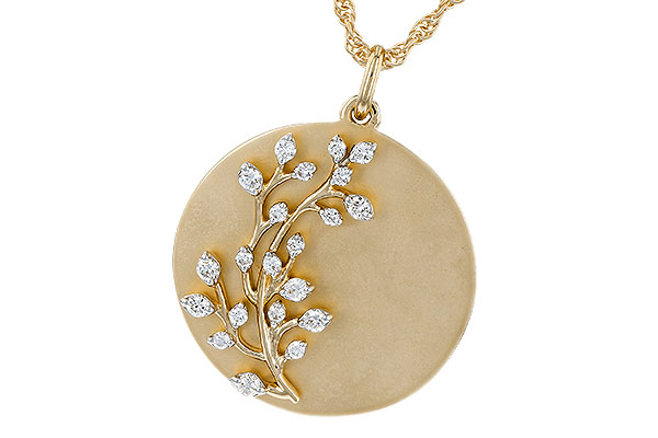 G292-91488: NECKLACE .24 TW