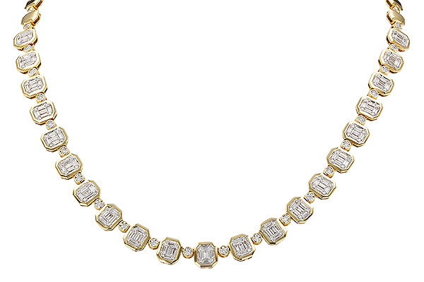 G292-91515: NECKLACE 1.39 BAG 1.80 TW (16")