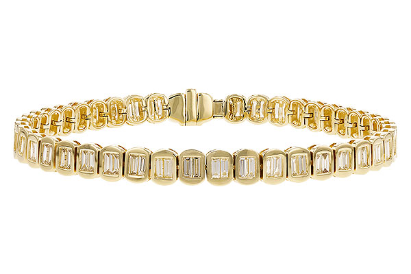 G292-91524: BRACELET 2.30 TW BAGUETTE (7")
