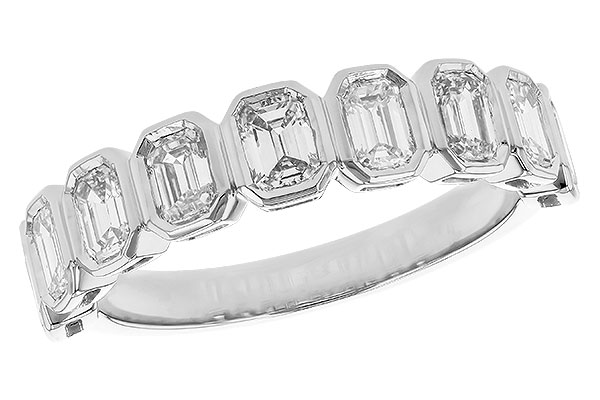 H292-03333: LDS DIA WED RG 1.35 TW EMERALD CUTS