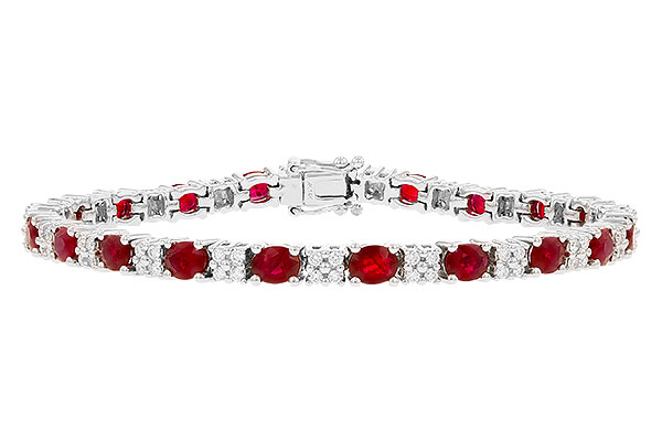 K018-37879: BRACELET 7.10 RUBY 7.92 TGW