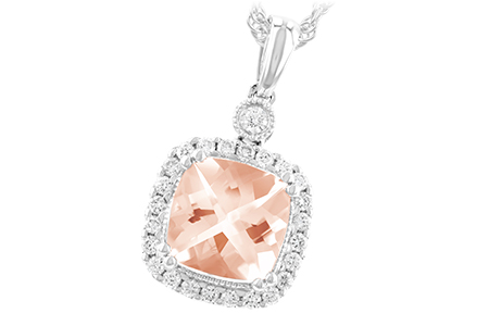 K204-75142: NECK 1.09 MORGANITE 1.26 TGW (7MM MORG)