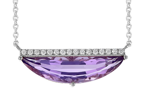 K208-42415: NECK 2.18 AMETHYST 2.28 TGW