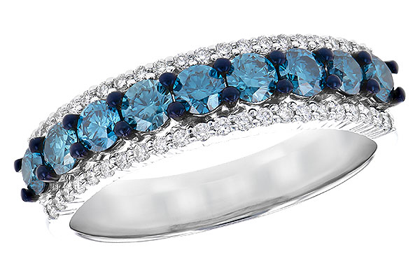 K291-16988: LDS DIA RG .80 TW BLUE DIAS 1.00 TW