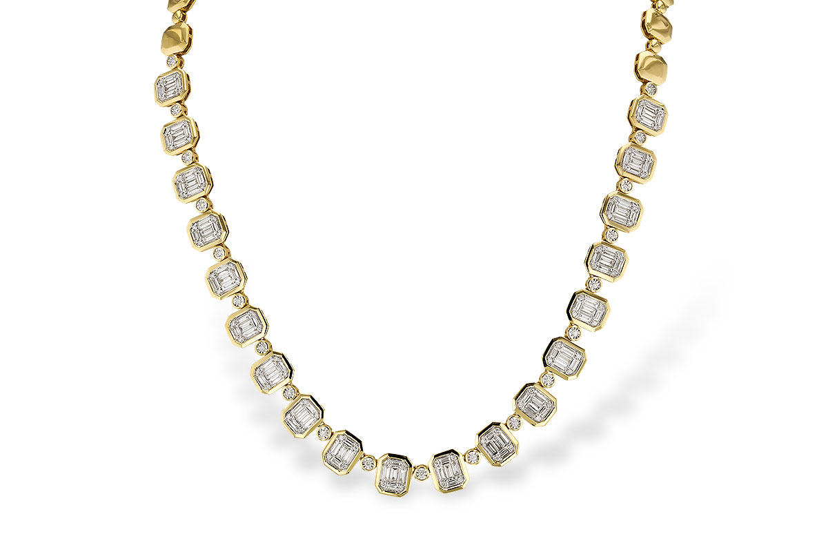 K292-91515: NECKLACE 2.48 BAG 2.95 TW