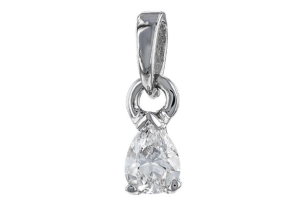 K292-93306: PENDANT .14 PEAR SHAPE