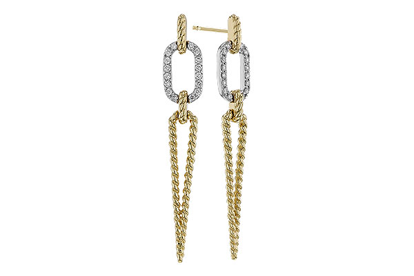 K292-93315: EARRINGS .20 TW
