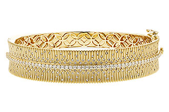 L202-91515: BANGLE BRACELET 1.94 TW (63X54MM)