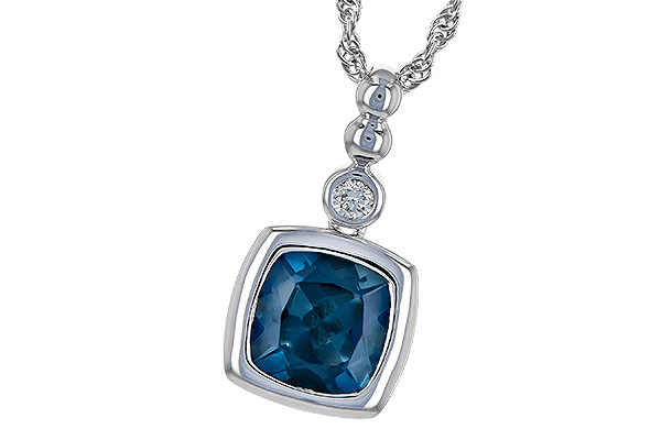 L208-39651: NECK 1.50 LONDON BLUE TOPAZ 1.54 TGW