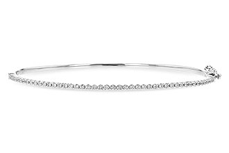 L208-45170: BANGLE BRACELET .50 TW