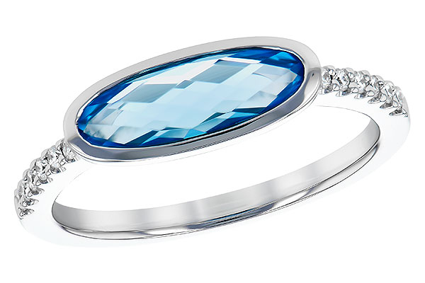 L291-12433: LDS RG 1.30 BLUE TOPAZ 1.40 TGW