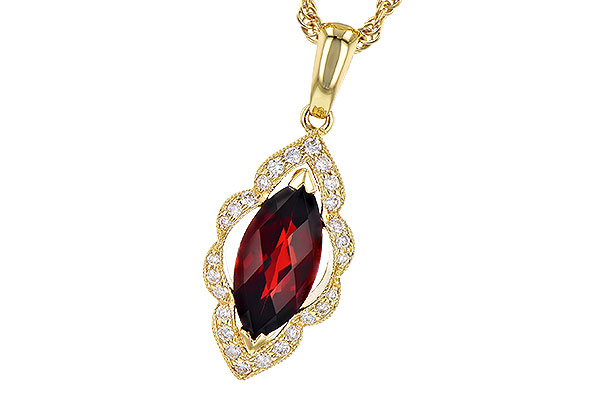 L291-16924: NECK 1.25 GARNET 1.36 TGW