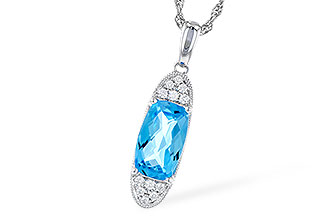 L292-00579: NECK 2.02 BLUE TOPAZ 2.12 TGW