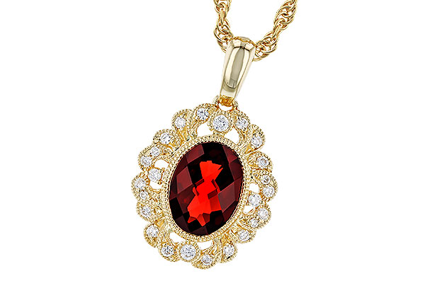 L292-02424: NECK 1.40 GARNET 1.54 TGW (8x6MM GAR)