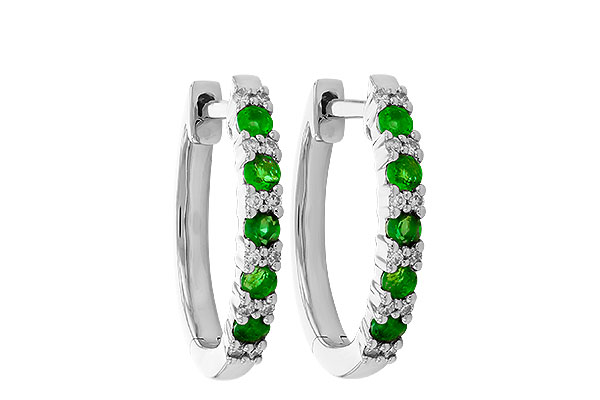 L292-07879: EARR .25 EMERALD .31 TGW