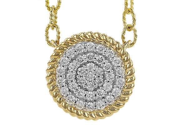 L292-08770: NECKLACE .32 TW (18")