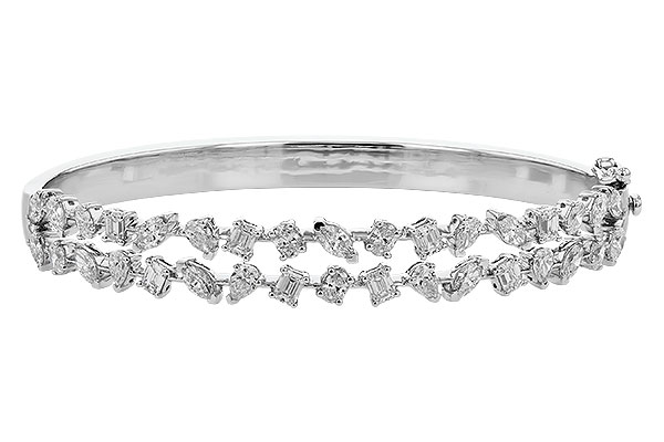 M292-07906: BANGLE 3.50 TW FANCY CUT DIAS